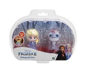 Disney Giochi Preziosi Frozen 2 Whisper and Glow Double Blíster Elsa and The Fire Spirit