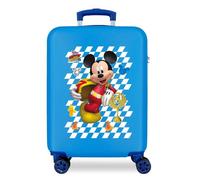 Maleta De Cabina Rígida Mickey Good Mood Azul