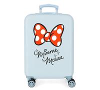 Disney Good Vives Only Maleta de Cabina Azul 38x55x20 cms Rígida ABS Cierre de combinación Lateral 34L 2,66 kgs 4 Ruedas Dobles 0