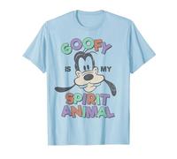 Disney Goofy My Spirit Animal Camiseta, Hombre, Azul Bebé, S