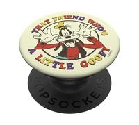 Disney Goofy That Friend Who's A Little Goofy Funny Face PopSockets PopGrip Adhesivo