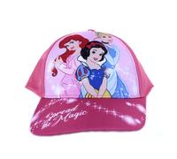 Disney Gorra Infantil Princesas, Rosa, con Diseño Mágico