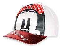 Disney Gorras de béisbol ajustables originales de Minnie Mouse para niña, sombrero de verano - lentejuelas/efecto metálico - 2-8 años
