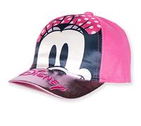Disney Gorras de béisbol ajustables originales de Minnie Mouse para niña, sombrero de verano - lentejuelas/efecto metálico - 2-8 años