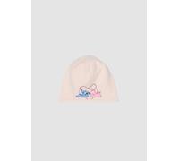 DISNEY, Gorro Rosa De Jersey De Algodón Elástico Con Estampado De Lilo & Stitch Para Niña, Niña, Rosa claro, Talla: 56