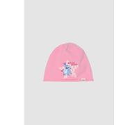 DISNEY, Gorro Rosa De Jersey De Algodón Elástico Con Estampado De Lilo & Stitch Para Niña, Niña, Rosa, Talla: 56