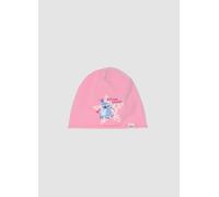DISNEY, Gorro Rosa De Jersey De Algodón Elástico Con Estampado De Lilo & Stitch Para Niña, Niña, Rosa, Talla: 54