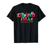 Disney Grandma First Christmas 2025 Holiday Family Trip Camiseta