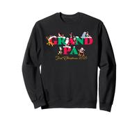 Disney Grandpa First Christmas 2025 Holiday Family Trip Sudadera