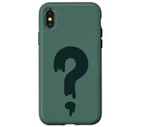 Disney Gravity Falls Soos Mystery Shack Question Mark Logo Carcasa para iPhone X/XS