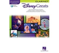Disney greats - instrumental play-along - clarinette - recueil + enregistrement(s) en ligne (Disney Publications)