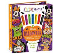 Disney Halloween: Colormaniaa Coloring Set Packed Full of Tricks and Treats, Including 7 Markers and 30 Images!