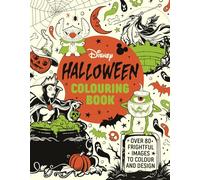 Disney Halloween – Libro para colorear: más de 80 imágenes espeluznantes para colorear y diseñar