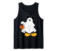 Disney Halloween Mickey Mouse Ghost Costume Trick-or-Treat Camiseta sin Mangas