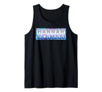 Disney Hannah Montana Disco Lights Billboard Logo Camiseta sin Mangas