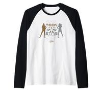 Disney Hannah Montana Teen by Day, Pop Star by Night Camiseta Manga Raglan