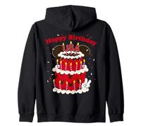 Disney Happy Birthday USA Mickey Mouse Cake 4th of July 250 Sudadera con Capucha