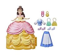 Disney Hasbro Princess Secret Styles, Fashion Surprise Belle, Mini Doll Playset con Ropa y Accesorios, Juguete para niñas a Partir de 4 años