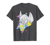 Disney Hercules 90's Art Graphic - Camiseta Camiseta, Hombre, Jaspeado Oscuro, 3XL