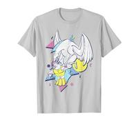 Disney Hercules 90's Art Graphic - Camiseta Camiseta, Hombre, Plata, XL