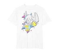 Disney Hercules 90's Art Graphic - Camiseta Camiseta, Hombre tallas grandes, Blanco, 3X Alto