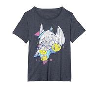 Disney Hercules 90's Art Graphic - Camiseta Camiseta, Mujer tallas grandes, Azul Jaspeado, 6XL Grande