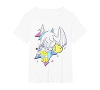 Disney Hercules 90's Art Graphic - Camiseta Camiseta, Mujer tallas grandes, Blanco, 3XL Grande