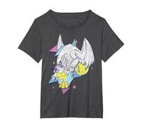 Disney Hercules 90's Art Graphic - Camiseta Camiseta, Mujer tallas grandes, Jaspeado Oscuro, 3XL Grande