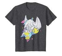 Disney Hercules 90's Art Graphic - Camiseta Camiseta, Niños, Jaspeado Oscuro, 6 años