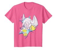Disney Hercules 90's Art Graphic - Camiseta Camiseta, Niños, Rosa jaspeado, 3 años