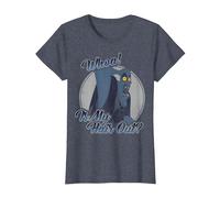 Disney Hercules Hades Whoa Is My Hair Out Fleece Camiseta, Mujer, Azul Jaspeado, 3XL