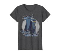 Disney Hercules Hades Whoa Is My Hair Out Fleece Camiseta, Mujer, Jaspeado Oscuro, XL