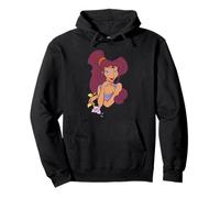 Disney Hercules Megara Meg Big Face Costume Matching Sudadera con Capucha
