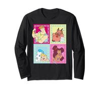 Disney Hercules Megara Phil & Pegasus Character Portraits Manga Larga