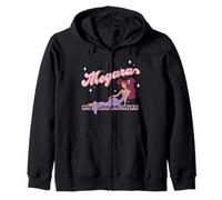 Disney Hercules Megara Posing On A Starry Night Portrait Sudadera con Capucha