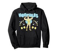 Disney Hercules Retro Workout Power Pose Sudadera con Capucha