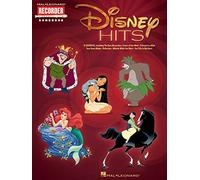 Disney hits - recorder songbook - 15 favorites - flute a bec (Hal Leonard Recorder Songbooks)