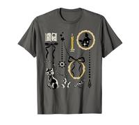 Disney Hocus Pocus Binx & Bows Coquette Collage Halloween Camiseta