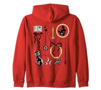 Disney Hocus Pocus Binx & Bows Coquette Collage Halloween Sudadera con Capucha