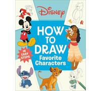DISNEY HOW TO DRAW FAVORITE CHARACTERS