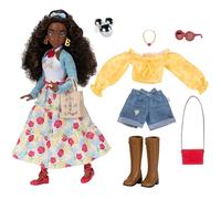 Disney ILY 4ever Belle Muñeca Belle 30 cm con 13 Puntos de articulación, Incluye Dos Conjuntos completos Intercambiables y Anillo Coleccionable Mickey.