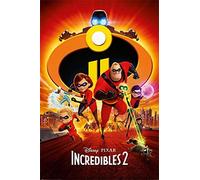 Disney Incredible - Póster de 2 hojas, multicolor, 61 x 91,5 cm