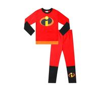 Disney Incredibles - Pijama largo para niños y niñas, rosso, 4-5 años