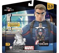 Disney Infinity 3.0 - Marvel Playset Battlegrounds, Incluye Figura Capitán América