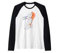 Disney Ink and Paint Perdita from 101 Dalmatians 1961 Camiseta Manga Raglan