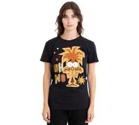 Inside Out 2 Anxiety Ladies T Shirt, Black Camiseta, Negro, XXL para Mujer