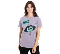 Disney Inside out 2 Envy Camiseta de Mujer, Lavanda, XL