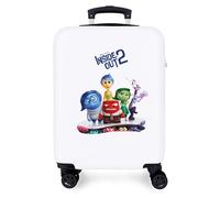 Disney Inside out 2 Equipaje- Equipaje para niños, Unisex niños, Blanco, Talla única