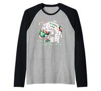 Disney It's Beginning to Look a Latte Like Christmas Coffee Camiseta Manga Raglan