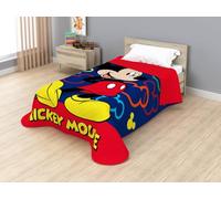 Disney Jay Franco Colcha Bouti Termosellada Mickey Primarily Beach, 170 x 250 cm, Microfibra, Relleno 100gsm JE12744ET